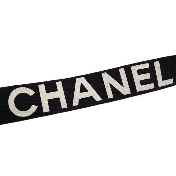 Chanel Black GI Belt 94A #75/30 Small Good 130962 main image 13